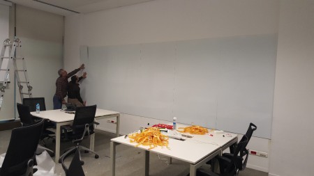 ofis cam kaplaması cam filmi cam deseni